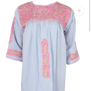 Mi Golondrina GORGEOUS Flores 3/4 Sleeve Dress